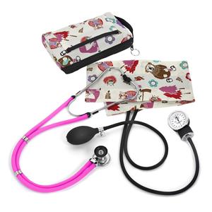 Image of BLOOD PRESSURE CUFF / STETHOSCOPE KIT -  woodsyanimalscream